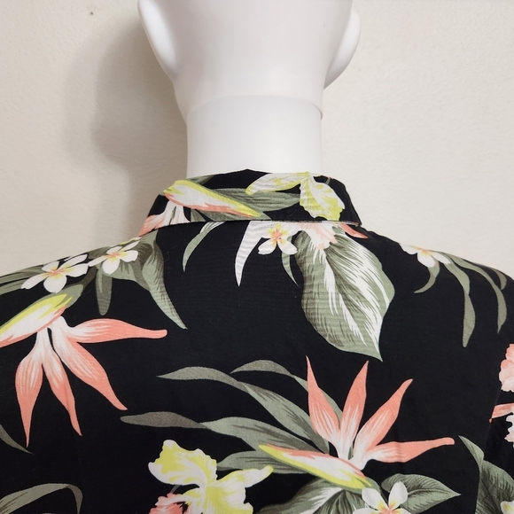 H&M Divided‎ floral button down T shirt dress size small - Picture 10 of 11